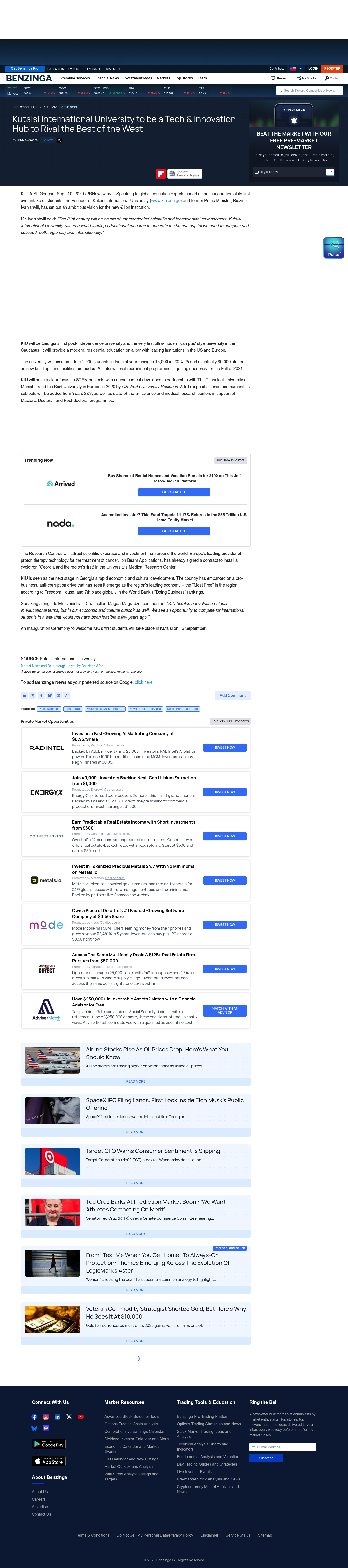 Benzinga (US)
