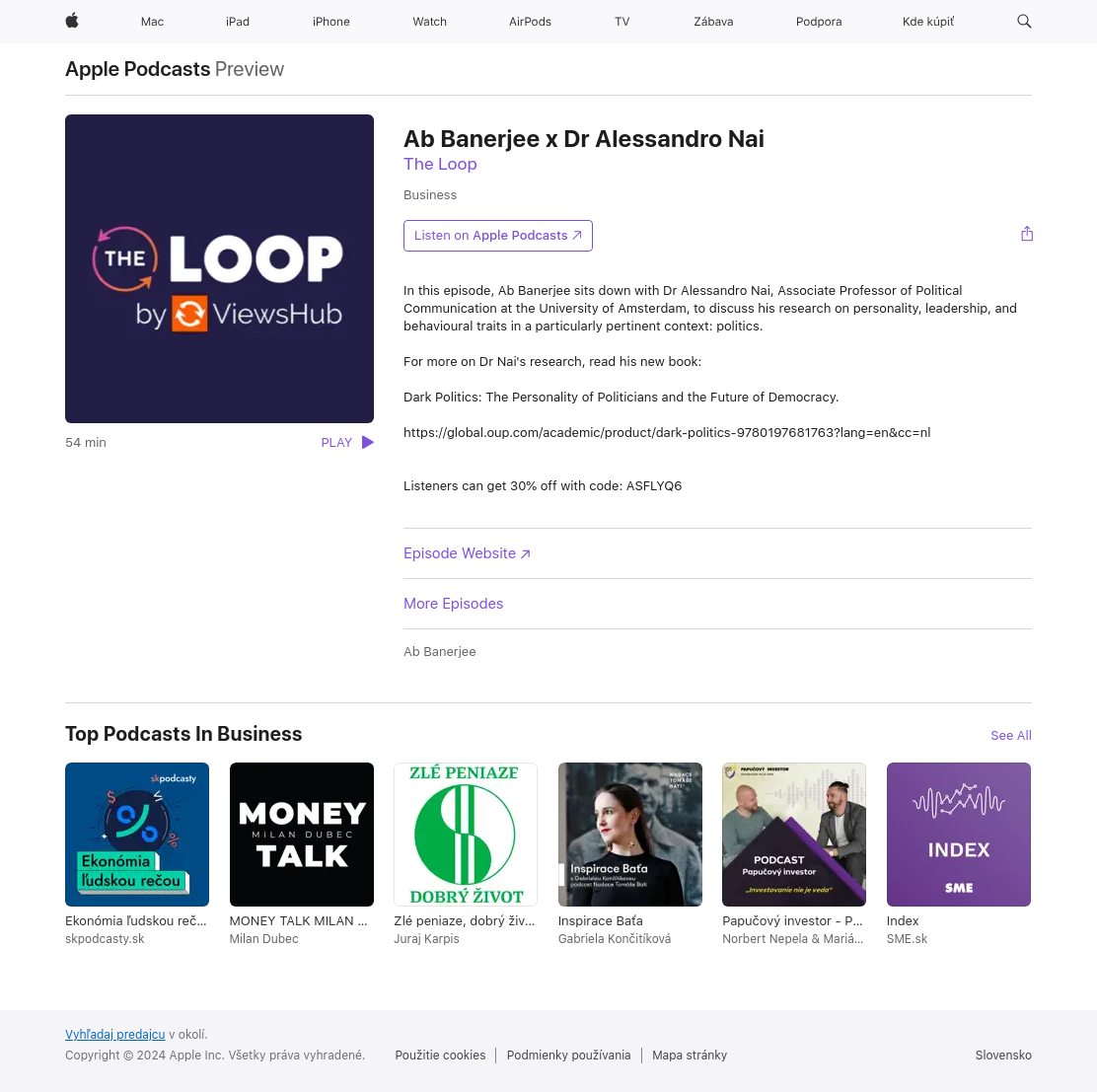 ‎The Loop: Ab Banerjee x Dr Alessandro Nai on Apple Podcasts