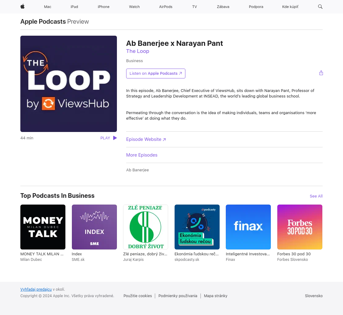 ‎The Loop: Ab Banerjee x Narayan Pant on Apple Podcasts