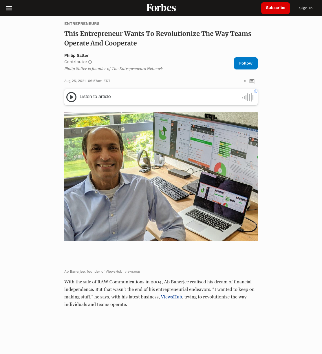 This Entrepreneur Wants To Revolutionize The Way Teams Operate And Cooperate