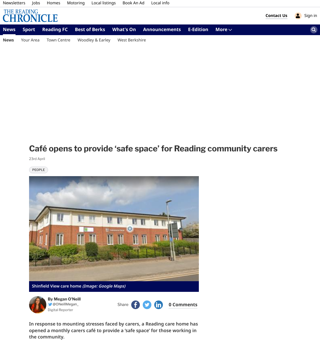 Café opens to provide ‘safe space’ for Reading community carers