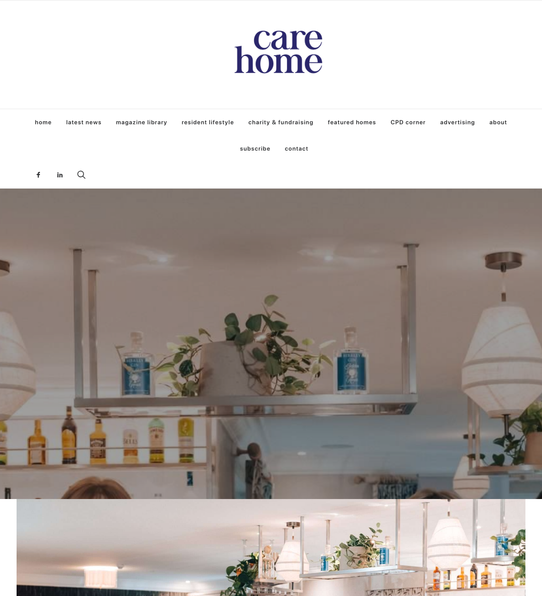 Luxury Warwickshire care home enhances everyday life with newly refurbished bar and bistro » Care Home Magazine