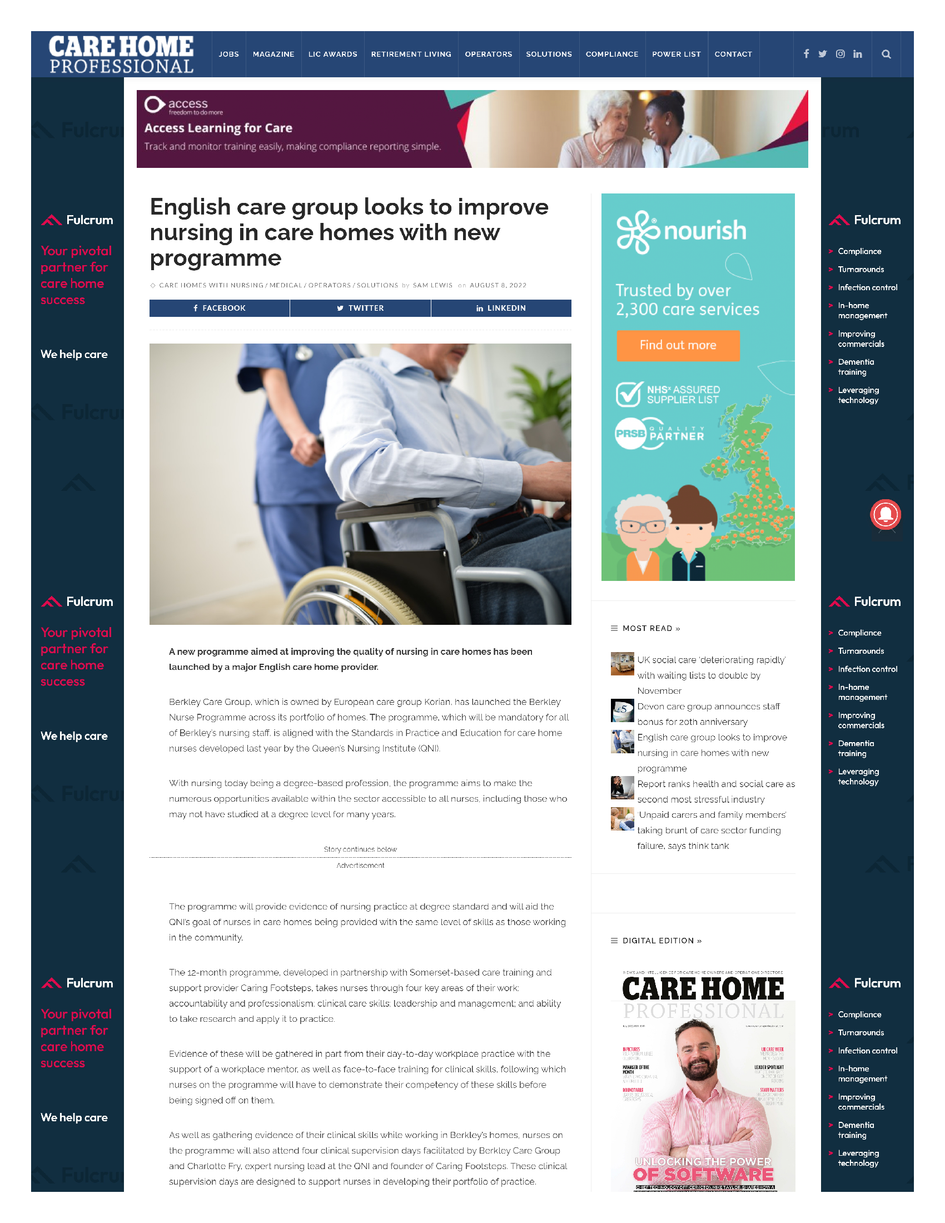 Care Home Professional
