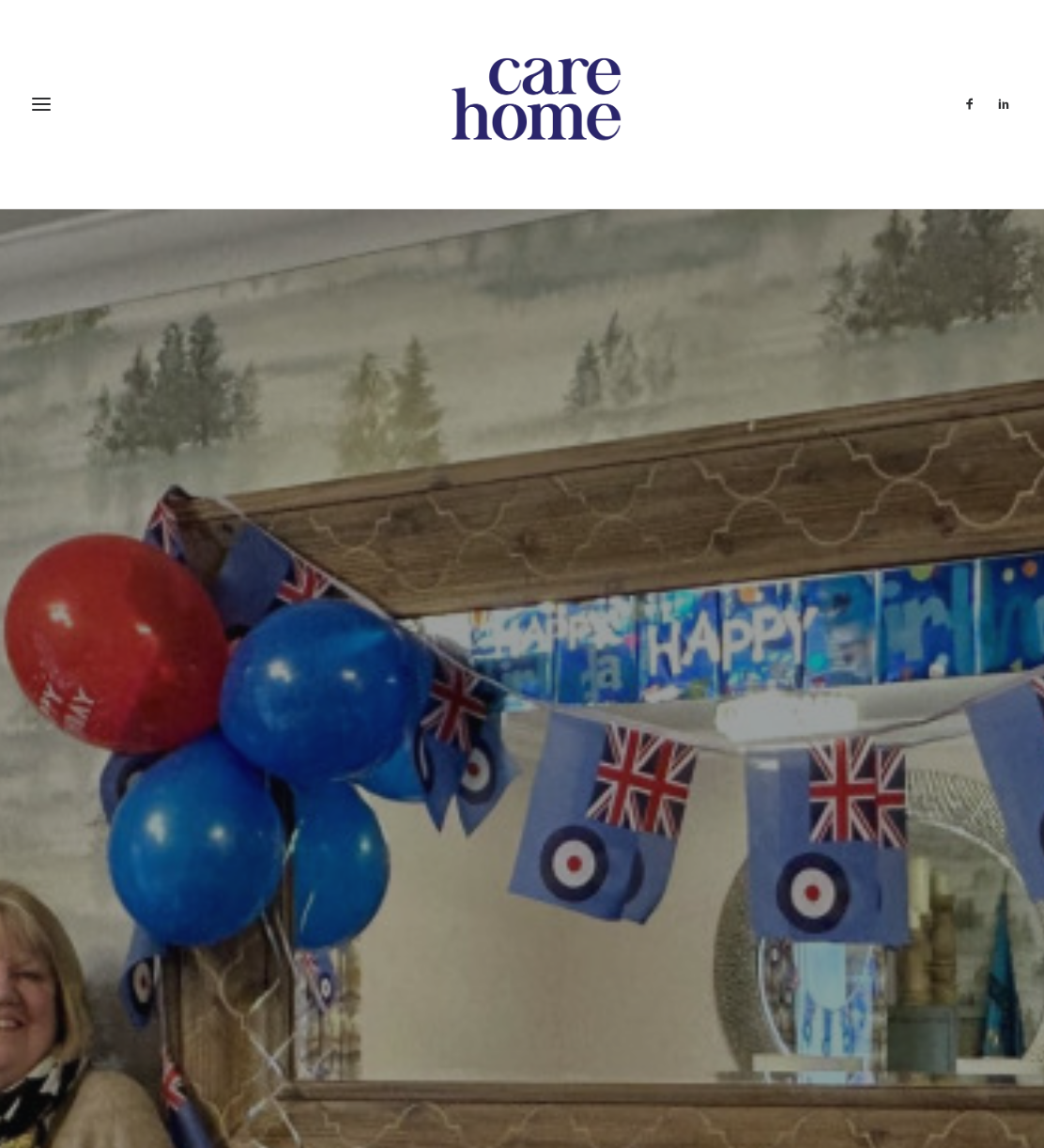 Still soaring RAF veteran celebrates 103 years at Bristol care home » Care Home Magazine